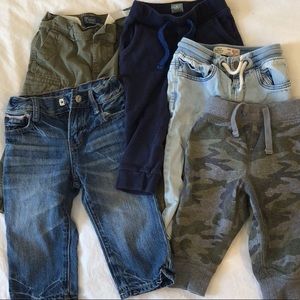 Baby Gap/Zara Baby/Ralph Lauren Boys Pants 12 mos